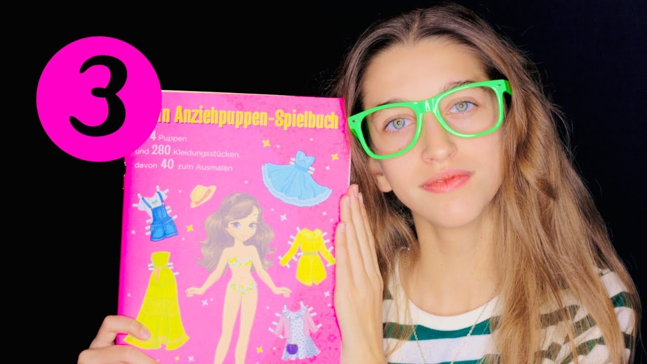 ASMR MUÑECAS DE PAPEL | How to make a paper doll easy 3 | 139 - YouTube