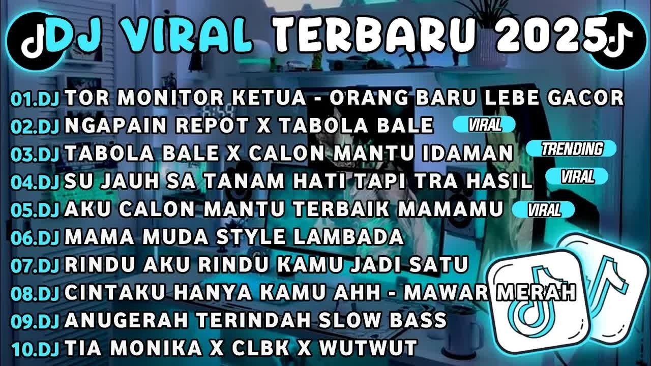 DJ TIKTOK TERBARU 2026🎵DJ TOR MONITOR KETUA   ORANG BARU LEBE GACOR