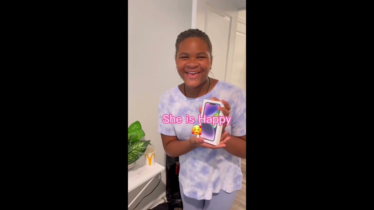 IPhone 14 Surprise For My 10 Year Old Daughter Shorts