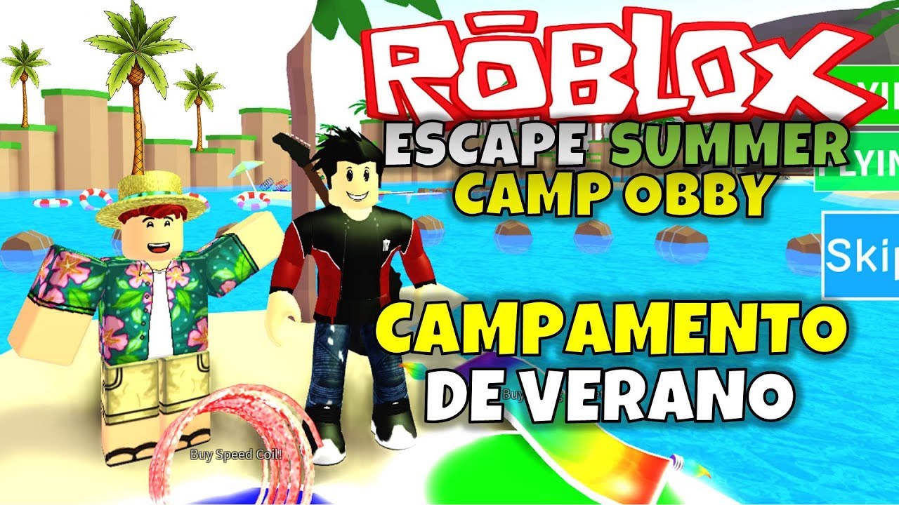 Campamento De Verano Roblox Escape Summer Camp Obby Youtube - escapa del campamento de verano en roblox video