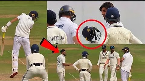 Muhammad Siraj Broke Shoaib Bashir Helmet After Taking 6 Wickets Vs England In 2nd Test 🇮🇳❤️🔥