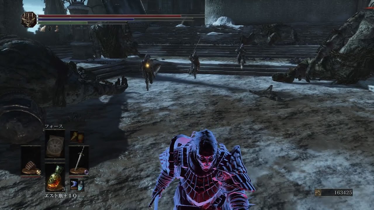 ダークソウル3 サリ裏侵入 恐怖 サイコパスな３兄弟に追いかけられる Dark Souls Iii Youtube