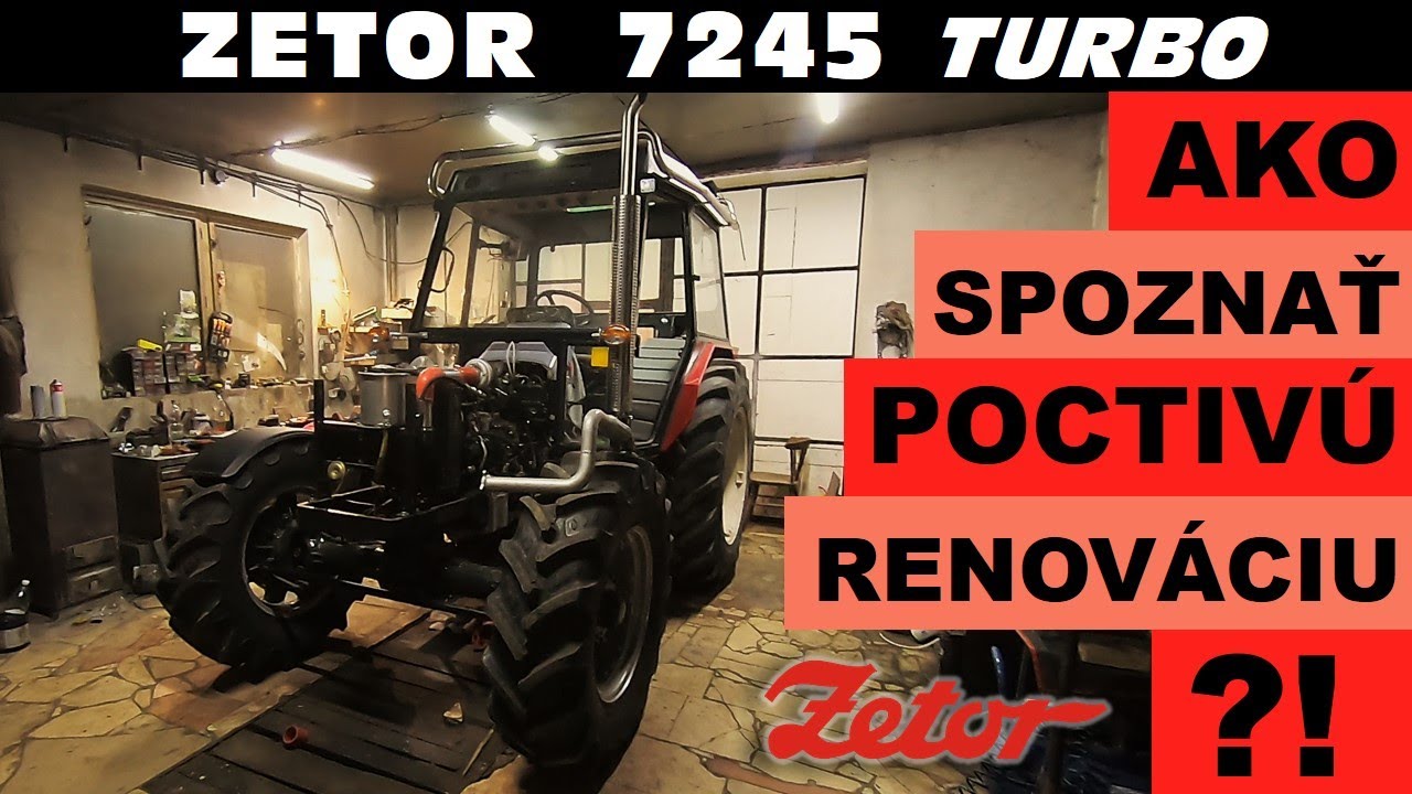 NA NÁVŠTEVE #01 | ZETOR 7245 turbo by Filip - ako namontovať TURBO do🚜 ? / Perfect Restoration /