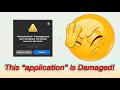 Photoshop droplet &quot;This Application is Damaged&quot;?  Easy Fix!