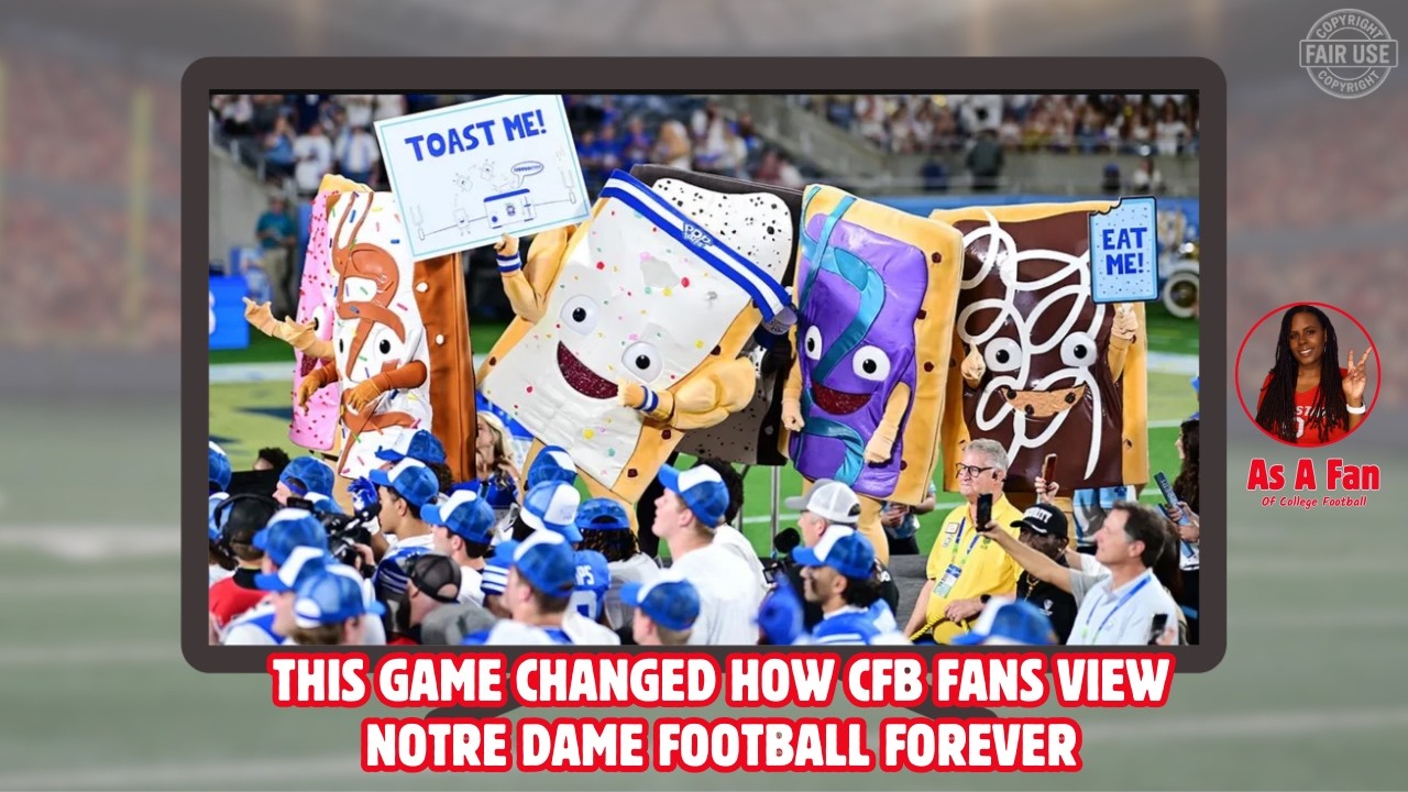 This Game Changed How CFB Fans View Notre Dame Football Forever | As A Fan of #CFB