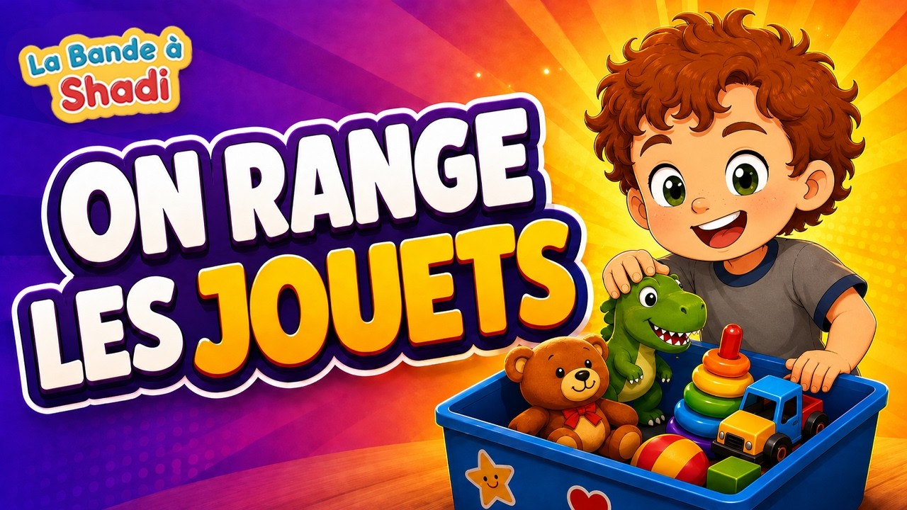 On range les jouets