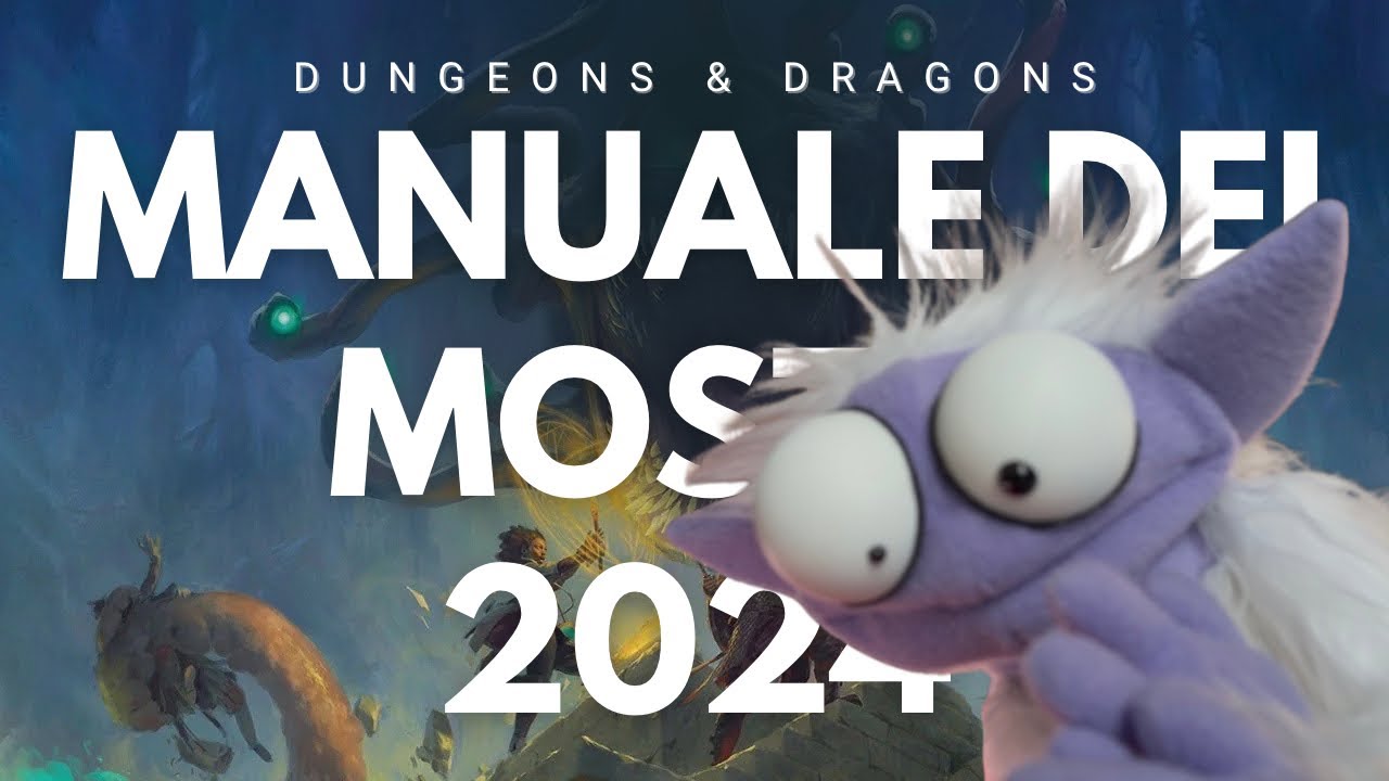 RECENSIONE: DnD Manuale dei Mostri 2024 ITA 