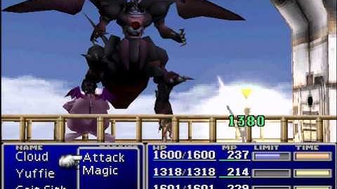 FFVII Hard Mod - LLNINESNS Challenge - Ultimate Weapon