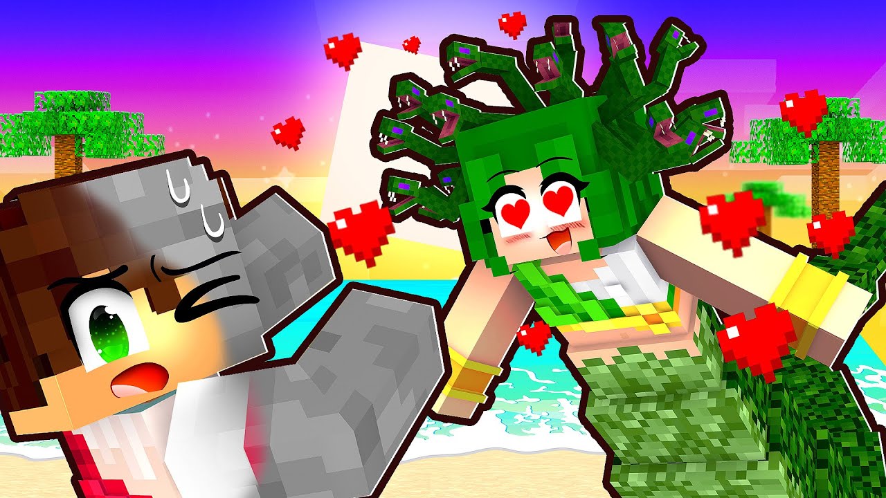 A MEDUSA tem CRUSH pelo GUIHH no MINECRAFT