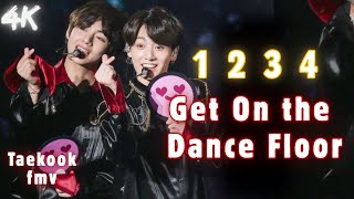1234 Get On The Dance Floor - Taekook Fmv Chennai Express Hindi Song Bts Edits V & Jk