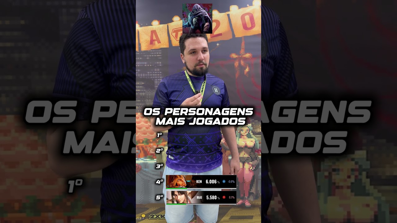 O Bolado soltou o TOP 5 dos personagens mais jogados da comunidade!