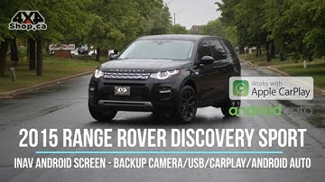 INAV 10.25" Android screen 2015 Discovery Sport Navigation backup camera Apple CarPlay Android Auto