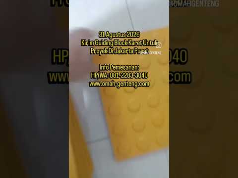 Guiding block karet → JAKARTA