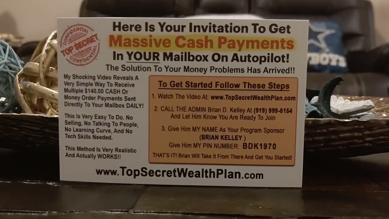 Earn A REALISTIC $500 A Week For Mailing This Postcard. Proven To Work. Very EZ. No Computer Needed!