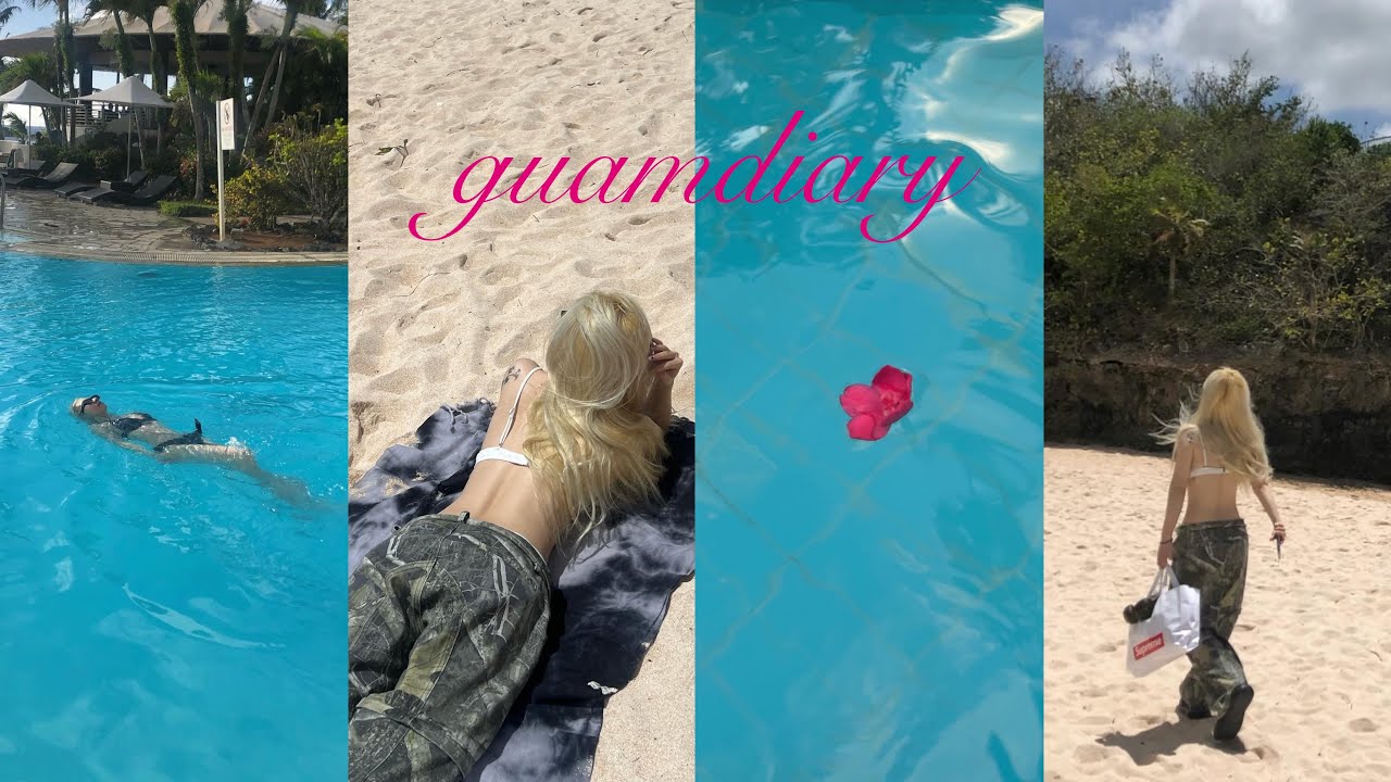 GUAM DIARY 괌으로 떠난 여름방학 🌺 수영하고 먹고 쇼핑하고.. VLOG