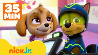 PAW Patrol | ¡Los rescates más osados de Chase y Skyes!  | Compilación de 30 minutos | Nick Jr.