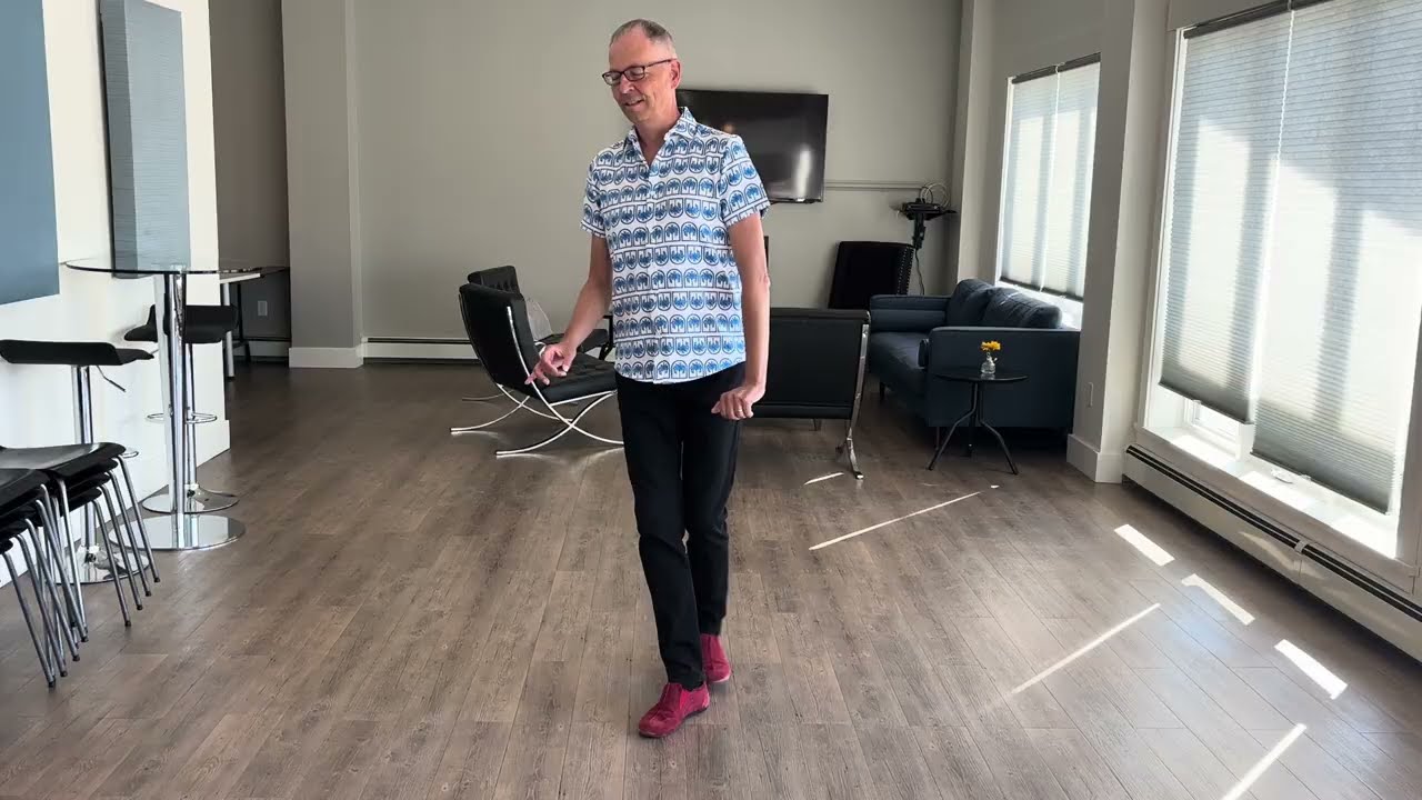 IRISH ALL ALONG Line Dance: Gerard Murphy Demo