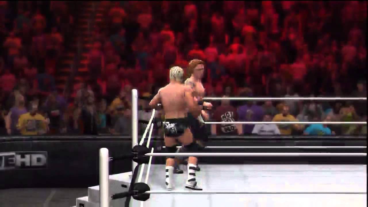 WWE RAW 8/11/14 Dolph Ziggler vs Heath Slater