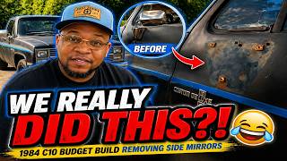 1984 C-10 Square Body Budget Build: Removing Side Mirrors
