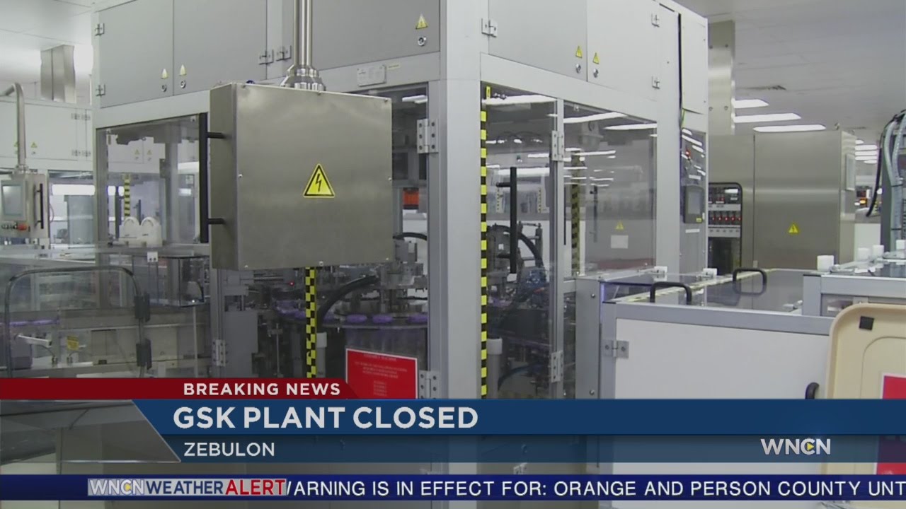 GSK plant in Zebulon shuts down over bacteria in cooling towers YouTube