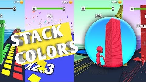 STACK COLORS | level 1-10 | Android Gameplay