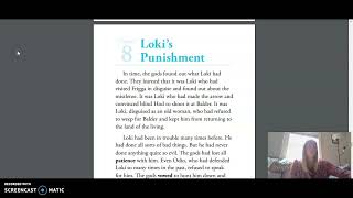 3rd Grade CKLA ELA - Unit 6 Lesson 9 The Viking Age: "Loki's Punishment"
