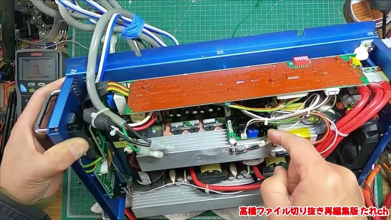 修理№ 570【中古購入 電源入らない】直流電源装置が故障していた