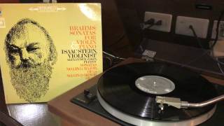 1963年黑膠唱片ISAAC STERN艾薩克•斯特恩,小提琴鋼琴奏鳴曲Adagio。1920年出生烏克蘭的一個猶太家庭。後移民美國，多次被召入白宮，先後為甘迺迪、詹森、雷根、布希、柯林頓總統演奏。