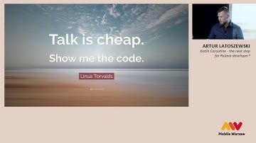 Mobile Warsaw #63 — Artur Latoszewski — Kotlin Coroutine: the next step for RxJava developer?