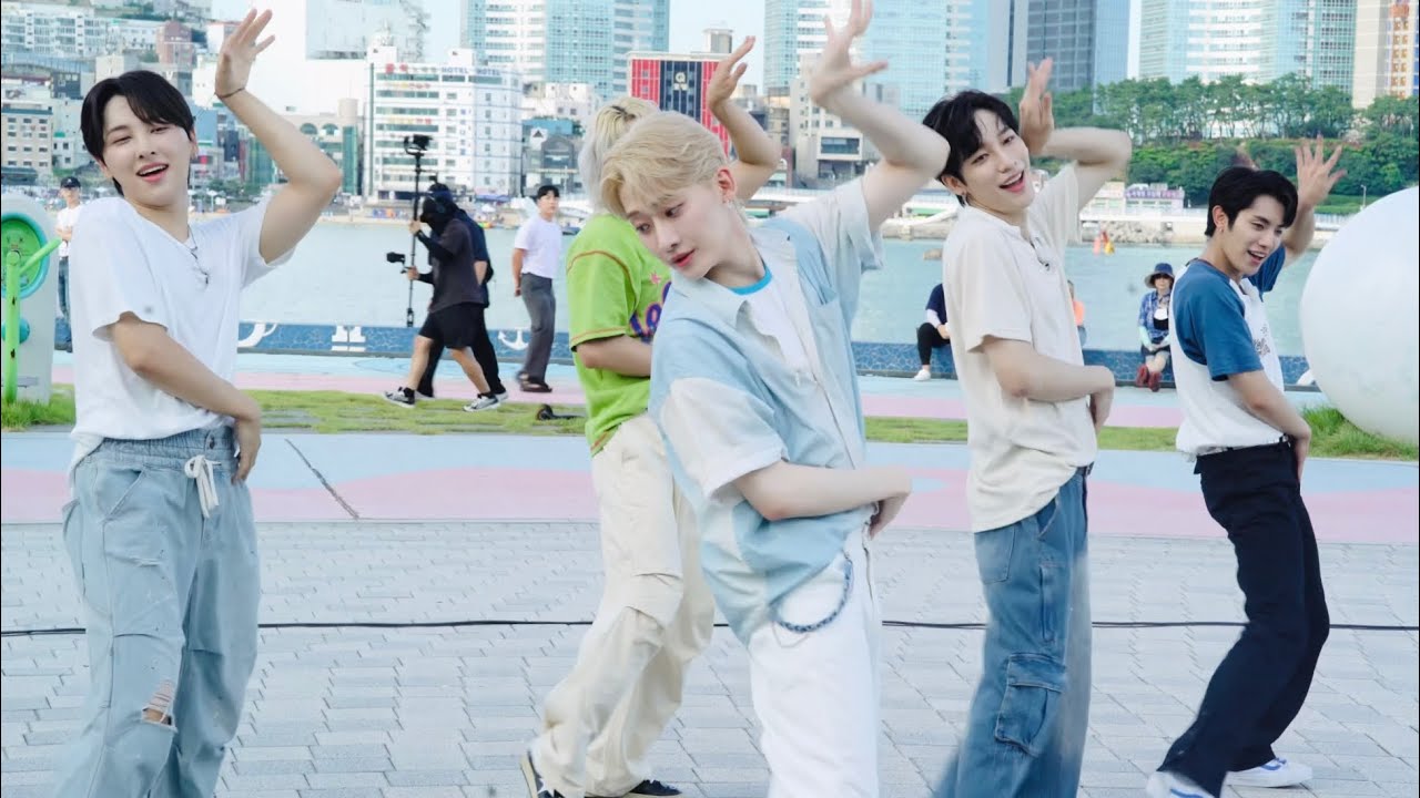 230812 OnlyOneOf fancam | After Like Cover 부산 버스킹 온리원오브 직캠