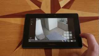 tinyCam Monitor working on BlackBerry Playbook screenshot 5