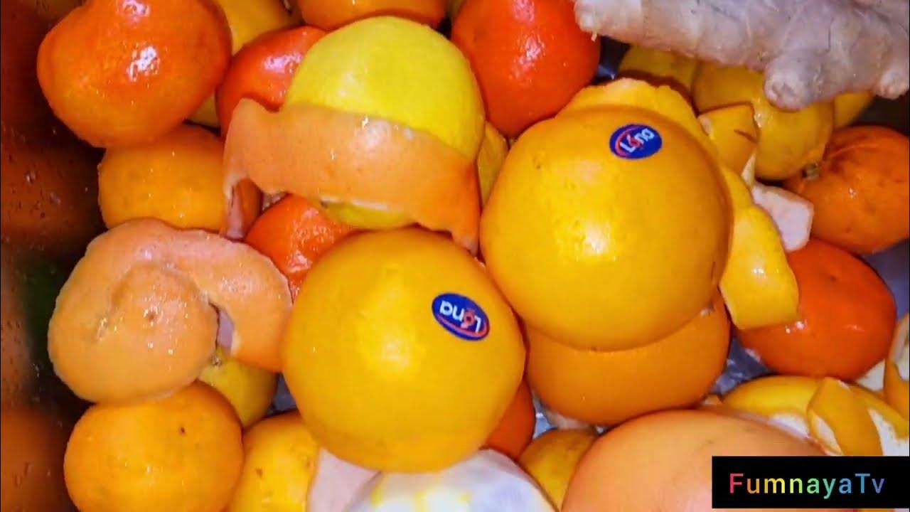 Easy Citrus detox juice recipe STREET FOOD Nigerian food YouTube