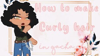 || How to make curly hair in gacha club! || Gabbieverse ||