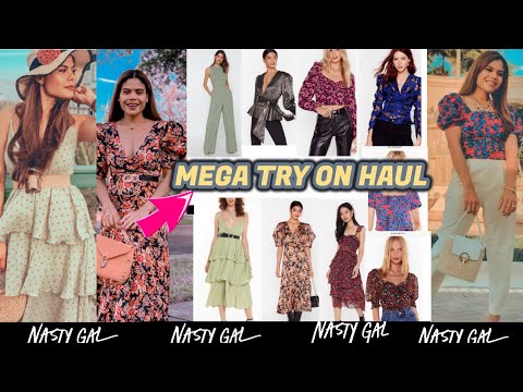 MEGA TRY ON HAUL\NASTYGAL AND ROSS DRES FOR LESS