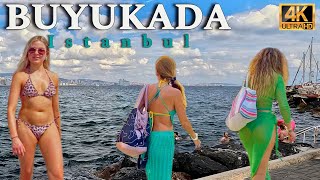 Princes’Islands,Büyükada(Adalar) Istanbul Paradise Walking Tour |4K 60fps