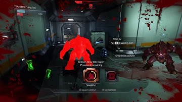 Doom 2016 Multiplayer Team Deathmatch Helix 2