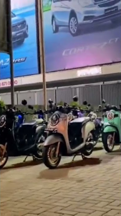 barisan para scoopy nih #fyp #fypシ #racing #modified #cinematic