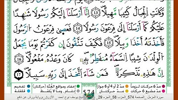 الشيخ يوسف نوح احمد الازرق برواية ورش عن نافع سورة المزمل