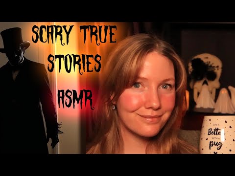 ASMR True Scary, Creepy and Unexplained Stories! Viewer Horror Stories + HAT MAN - Close Whispering