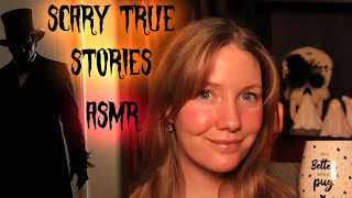 ASMR True Scary, Creepy and Unexplained Stories! Viewer Horror Stories + HAT MAN - Close Whispering