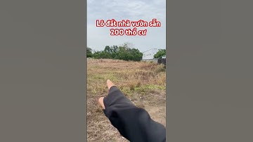 Hơn 1000m2 sẵn 200m thổ cư, 21m đường nhựa ké bên toàn nhà vườn. #bđs_giá_rẻ