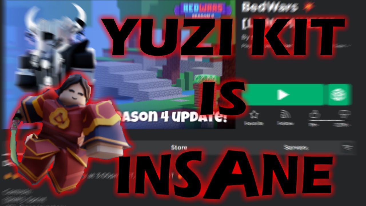 Buying YUZI KIT in Roblox BEDWARS! (Best Kit?) YouTube