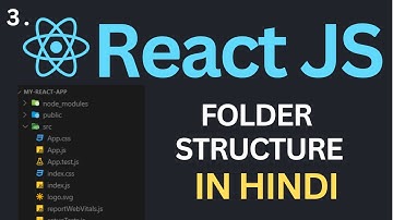 Folder Structure in ReactJs Tutorial in Hindi | Complete React Course in Hindi #3