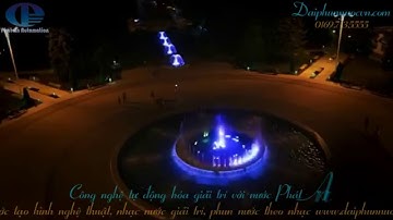 Thi công lắp đặt nhạc nước nghệ thuật