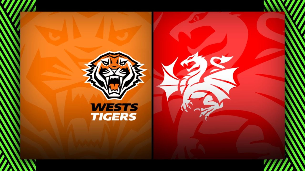 NRL Highlights | NRL Extended Match Highlights 2025 | Wests Tigers v Dragons | Round 9