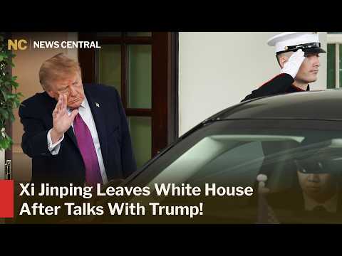 Xi Jinping Leaves White House After Concluding Talks With Donald Trump | Washington, D.C. | AC1Z
