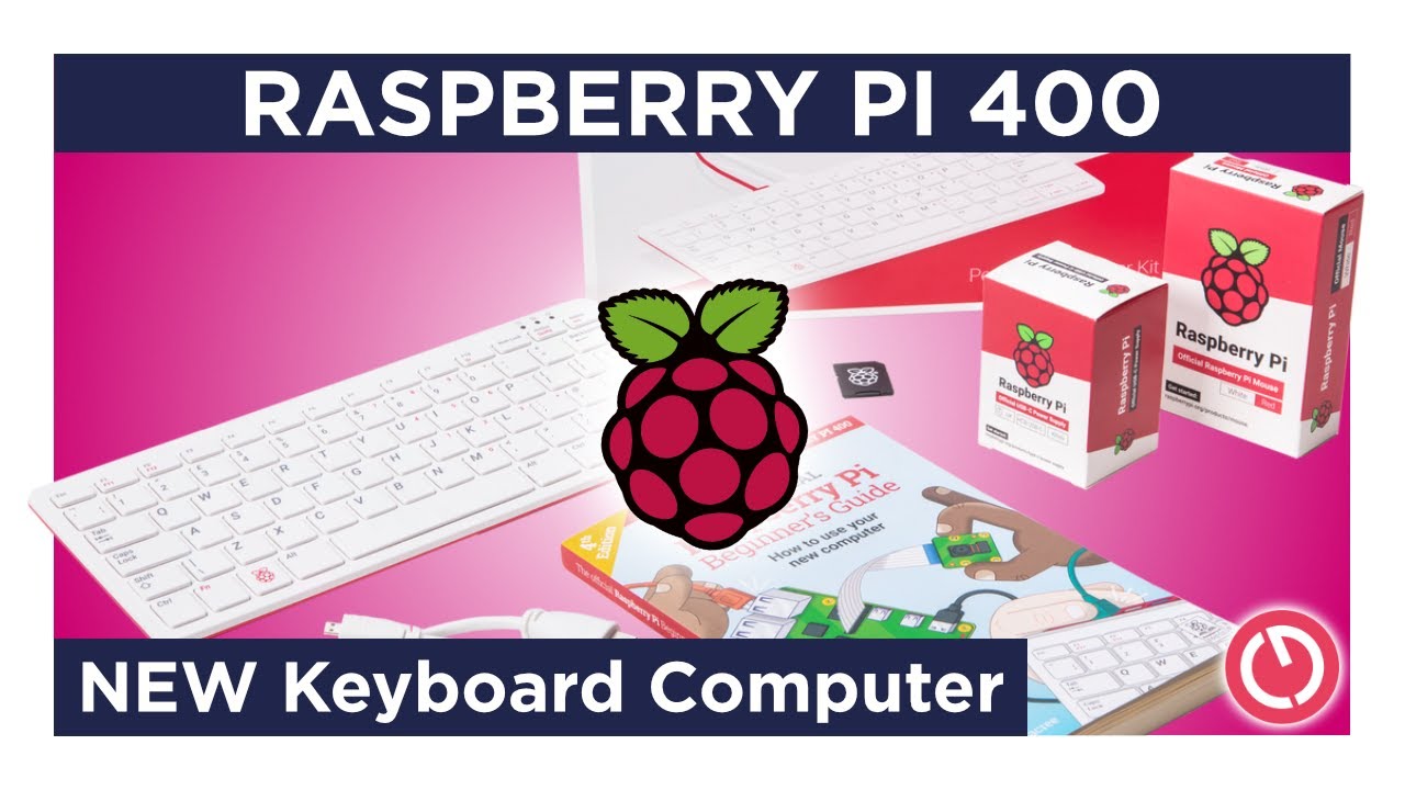 NEW Raspberry Pi 400 - ARM computer in a KEYBOARD