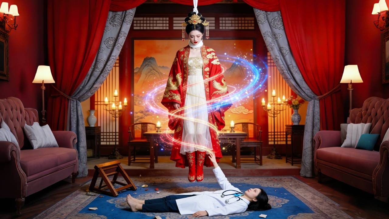 她死在白綾之下，卻被現代醫學博士救回共生──兩具靈魂一具身體；她負責休夫，她負責掌權，渣男還在洞房，她已斷他生路 #大女主 #爽劇 #逆襲 #親情 #復仇