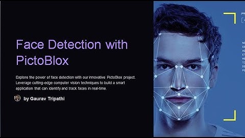 PPt program face detection with pictobox