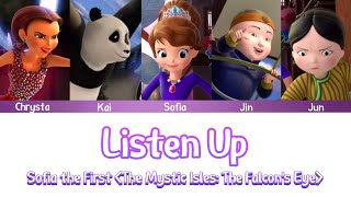 Listen Up - Colour Coded Lyrics Sofia The First The Mystic Isles The Falcons Eye